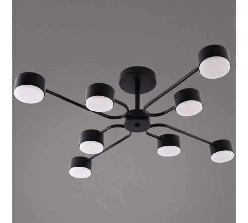 Люстра на штанге Reluce 03708-0.3-08 BK GX53