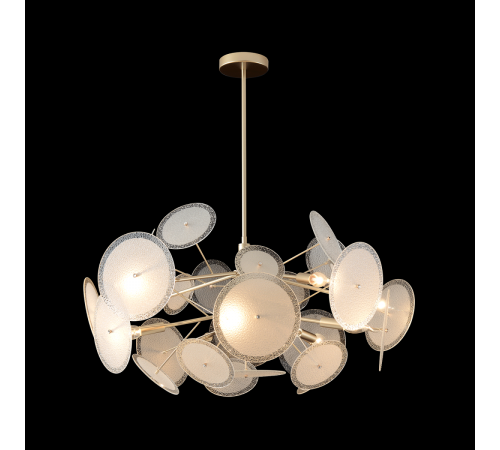 Люстра на штанге Crystal Lux DANDELION SP10 GOLD