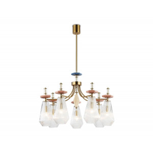 Люстра на штанге Ambrella Light High Light Ceramo Modern LH53184