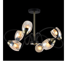 Люстра на штанге Reluce 01270-0.3-06B BK+AB
