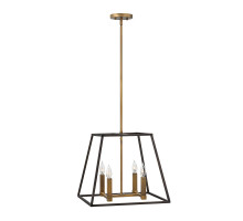 Люстра на штанге HK-FULTON-4P Hinkley HK-FULTON-4P