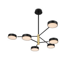 Люстра на штанге Freya Tibo FR6048CL-L6GR