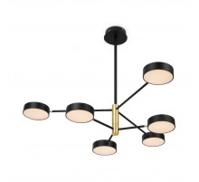 Люстра на штанге Freya Tibo FR6048CL-L6GR