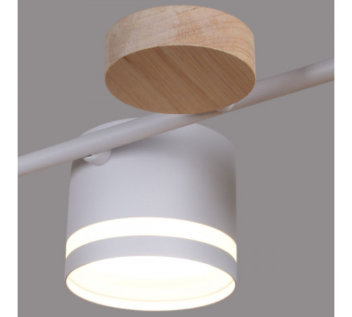 Люстра на штанге Reluce 68730-0.3-06 GX53 WH+WOOD