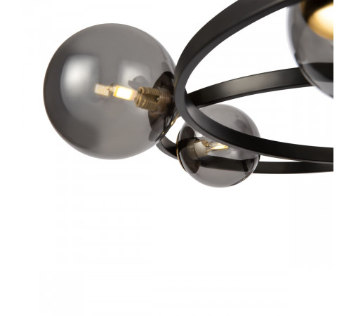 Люстра на штанге Freya Curl FR5238CL-08B
