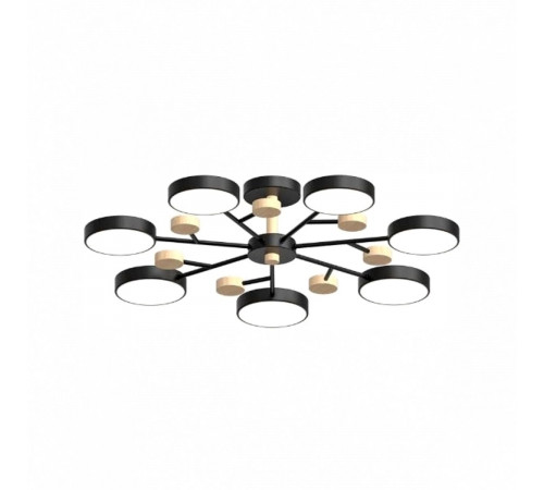 Люстра на штанге LED4U L3205-800 BK Люстра на штанге LED4U L3205-800 BK