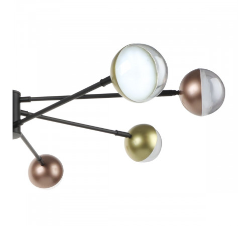 Люстра на штанге Escada Diverse 10271/8LED Gold/Copper