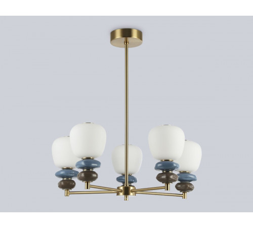 Люстра на штанге Ambrella Light High Light Ceramo Modern LH53164