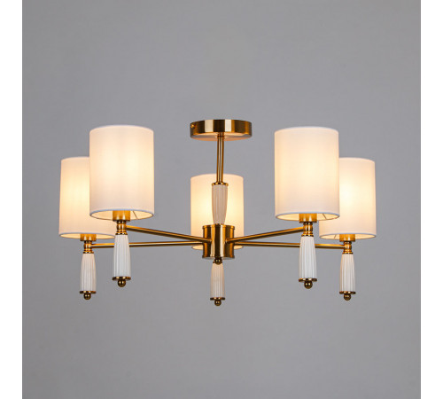 Люстра на штанге Arte Lamp Waverley A4102PL-5PB Люстра на штанге Arte Lamp Waverley A4102PL-5PB