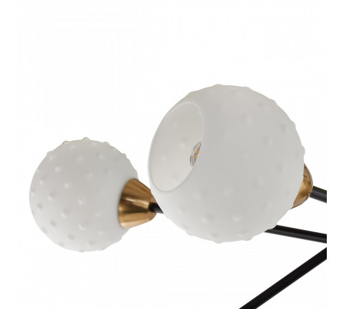 Люстра на штанге Arte Milano Neapolis 278408/8+1 BK/GD