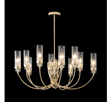 Люстра на штанге Crystal Lux SECRET SP10 GOLD