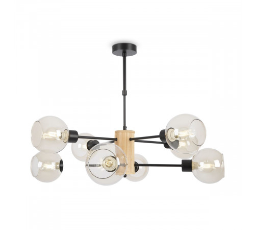 Люстра на штанге Freya Marvin FR5055PL-08B Люстра на штанге Freya Marvin FR5055PL-08B