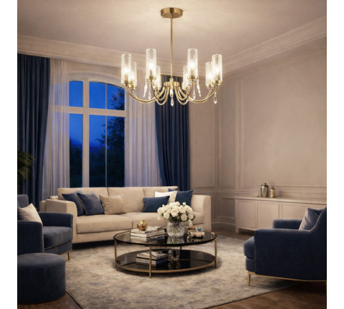 Люстра на штанге ST Luce Иллюмиа SL1400.303.08