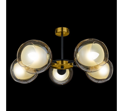 Люстра на штанге 33 Идеи CHN800S.05.17BL.PA-S12AM