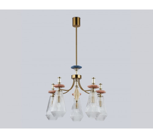 Люстра на штанге Ambrella Light High Light Ceramo Modern LH53183