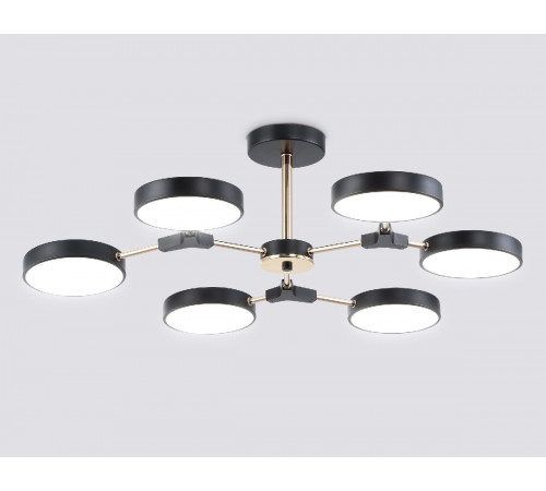 Люстра на штанге Ambrella Light Linetech Comfort FL516334 Люстра на штанге Ambrella Light Linetech Comfort FL516334