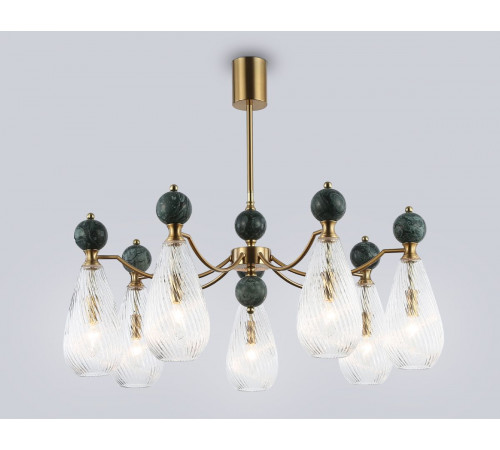 Люстра на штанге Ambrella Light High Light Ceramo Modern LH53293