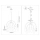 Люстра на штанге Ambrella Light High Light Ceramo Modern LH53333