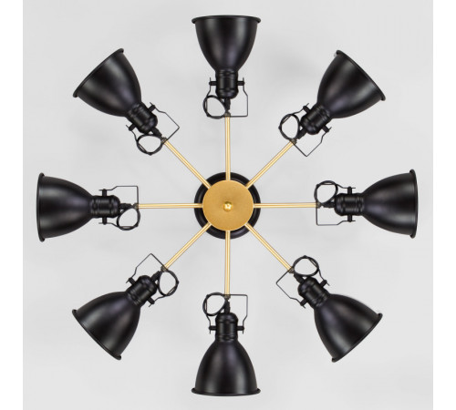Люстра на штанге Eurosvet 70112/8 черный