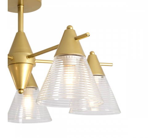 Люстра на штанге Freya Blissa FR5588CL-05BZ