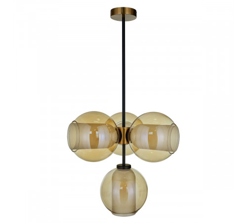 Люстра на штанге 33 Идеи CHN800L.04.17BL.ASB-M04AM