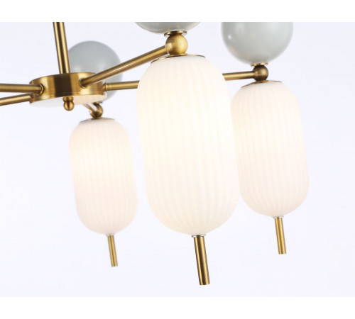 Люстра на штанге Ambrella Light High Light Ceramo Modern LH53104