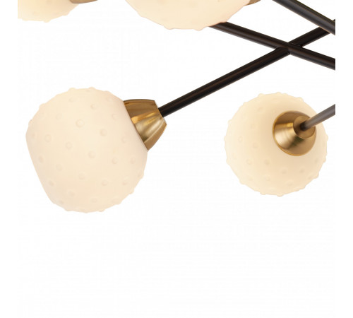 Люстра на штанге Arte Milano Neapolis 278408/6+1 BK/GD