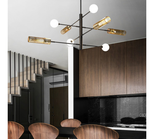 Люстра на штанге ImperiumLoft Sway 203591-26