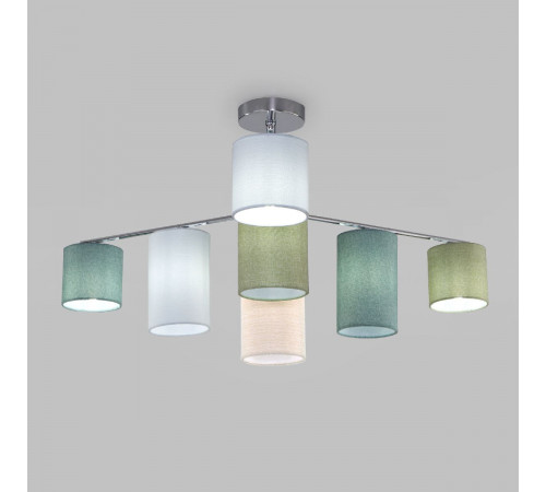 Люстра на штанге Eurosvet Pastel 60151/7 хром a064984