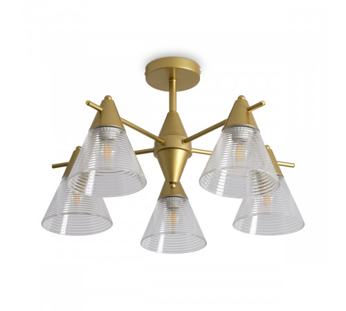 Люстра на штанге Freya Blissa FR5588CL-05BZ