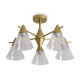 Люстра на штанге Freya Blissa FR5588CL-05BZ