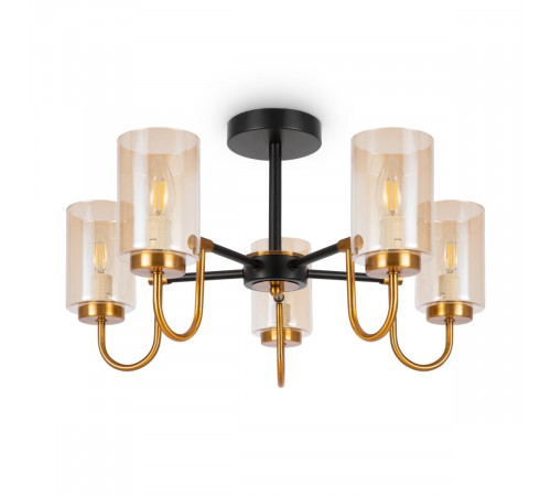 Люстра на штанге Freya Jewel FR5321CL-05BZ Люстра на штанге Freya Jewel FR5321CL-05BZ