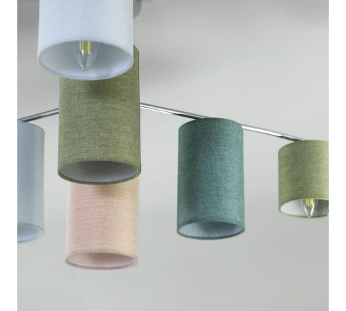 Люстра на штанге Eurosvet Pastel 60151/7 хром a064984