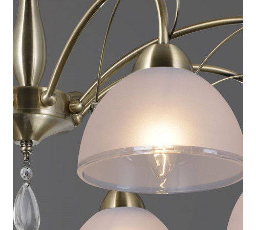 Люстра на штанге Illumico IL0506-8CSQ-25AB ELITE