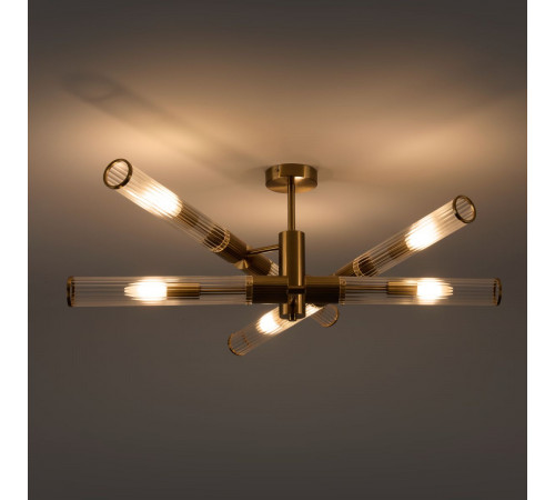 Люстра на штанге Freya Radiant FR5642PL-06BS