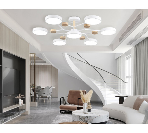Люстра на штанге Ambrella Light Linetech Comfort FL4864