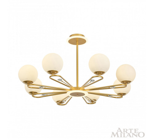 Люстра на штанге Arte Milano Neapolis 277138/8 GD