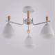 Люстра на штанге Reluce 01622-0.3-03 WH+WOOD