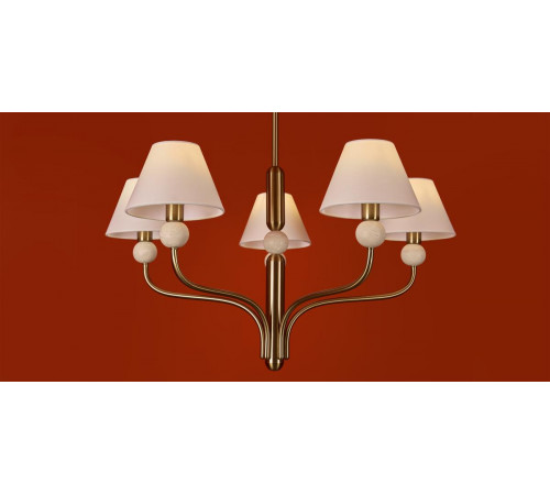 Люстра на штанге Freya Aurelia FR2058PL-05BS