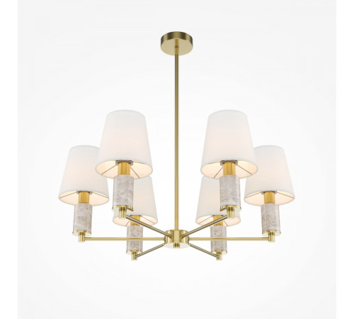 Люстра на штанге Maytoni Lira MOD483PL-06BS