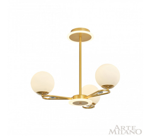 Люстра на штанге Arte Milano Neapolis 277138/3 GD