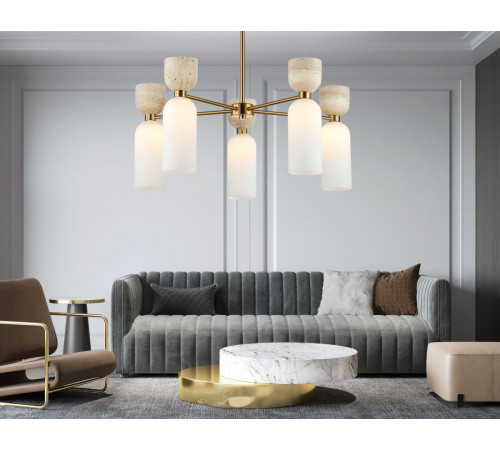 Люстра на штанге Ambrella Light High Light Ceramo Modern LH53325