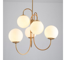 Люстра на штанге ImperiumLoft Gooseneck Pelle 123402-22