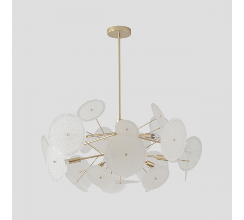 Люстра на штанге Crystal Lux DANDELION SP10 GOLD