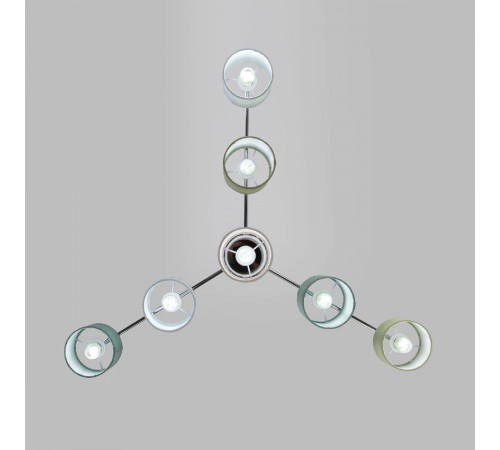 Люстра на штанге Eurosvet Pastel 60151/7 хром a064984