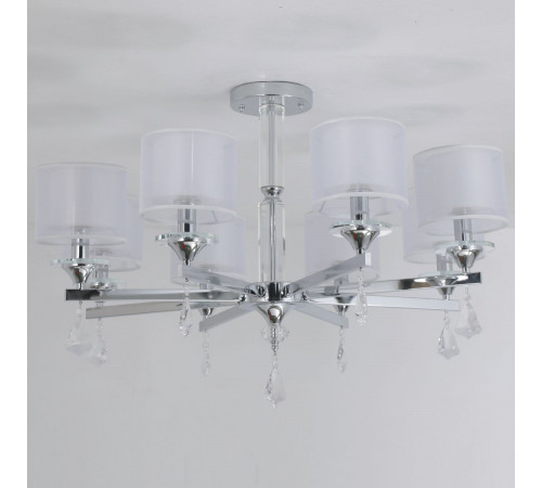 Люстра на штанге Illumico IL1354-8CPA-29 CR Romei