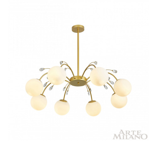 Люстра на штанге Arte Milano Neapolis 273802/8 GD
