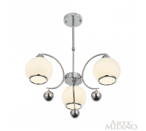 Люстра на штанге Arte Milano Neapolis 276207/3 Ni