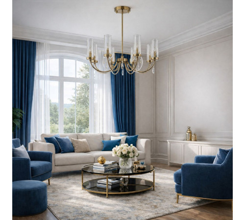 Люстра на штанге ST Luce Иллюмиа SL1400.303.08