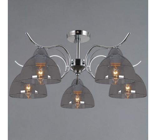 Люстра на штанге Illumico IL0733-5ASQ-25 CR AREZZO
